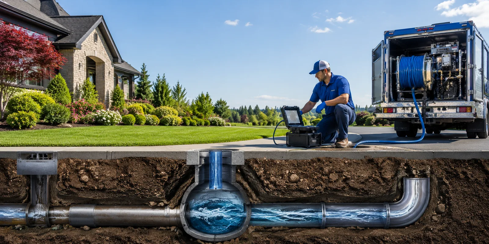 Drainage restoration information for Garden, MI